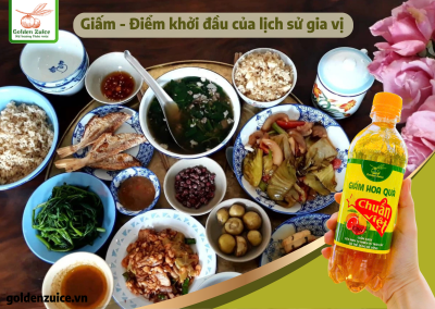 🌿 GIẤM ĂN – TỪ LỊCH SỬ 5000 NĂM ĐẾN GIAN BẾP HIỆN ĐẠI