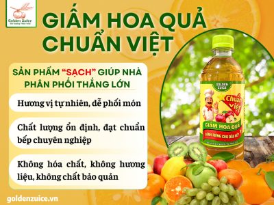 💼 Giấm ngon Chuẩn Việt – Sản phẩm “sạch” giúp nhà phân phối thắng lớn