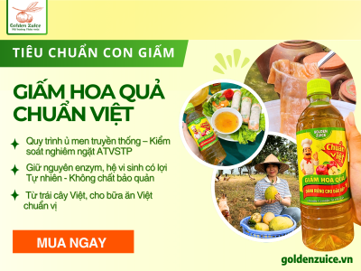 💛 CON GIẤM – LINH HỒN TẠO NÊN GIẤM HOA QUẢ CHUẨN VIỆT