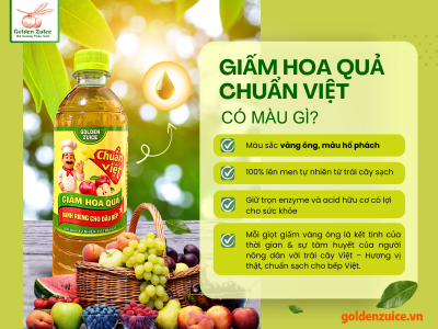 🌿 Giấm ăn thường có màu gì? Bí quyết chọn giấm thật, giấm tự nhiên