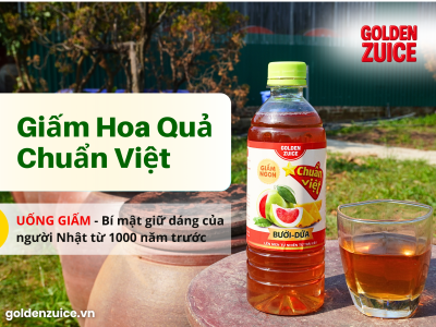 GIẤM UỐNG – BÍ MẬT GIỮ DÁNG CỦA NGƯỜI NHẬT TỪ 1000 NĂM TRƯỚC