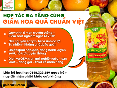 🤝 HỢP TÁC ĐA TẦNG CÙNG GIẤM HOA QUẢ CHUẨN VIỆT – GOLDEN ZUICE