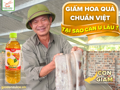 BÍ MẬT Ủ GIẤM 90 NGÀY – VÌ SAO GIẤM NGON KHÔNG THỂ LÀM NHANH?