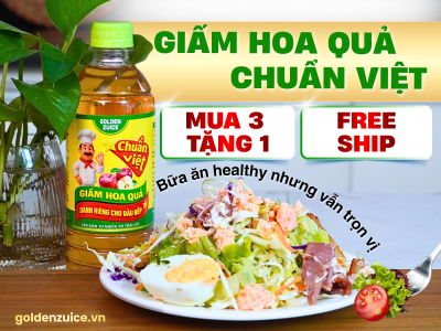 Healthy nhưng không nhạt – Bí quyết nằm ở vị chua thanh tự nhiên