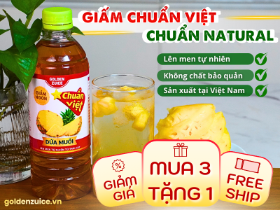 Chấm điểm độ “natural”: Vì sao giấm trái cây khác đồ uống đóng chai