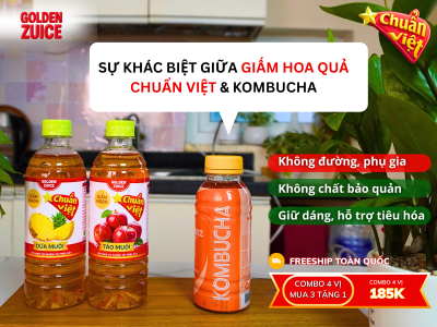 Kombucha và giấm lên men: Khác nhau ở đâu?